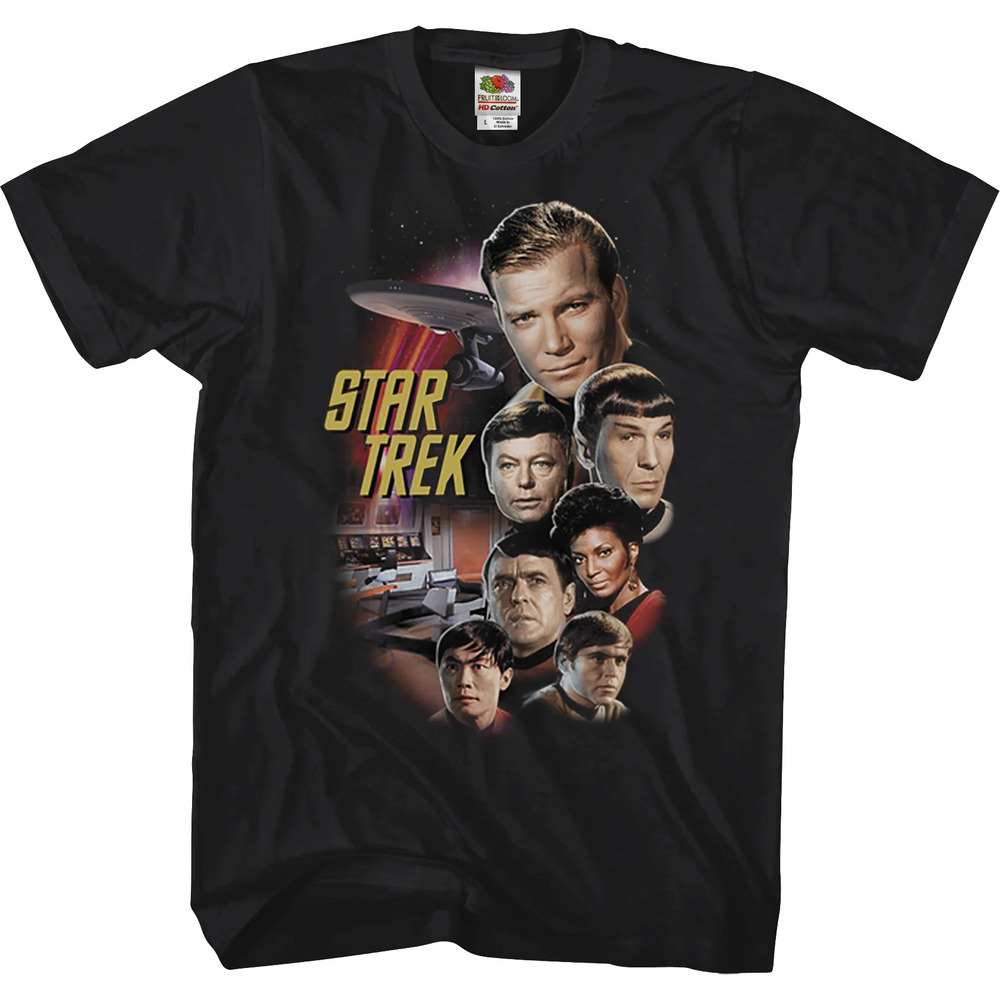 Series Cast Star Trek Tshirt
